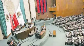  ?? ARCHIVO OEM ?? Diputados analizarán
hoy las propuestas de la Reforma Electoral