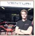  ??  ?? Tom Dillmann a hâte de disputer son premier ePrix avec Venturi.