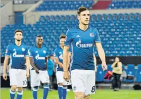  ?? FOTO: AP ?? El Schalke será el rival de mañana del Eibar, el ‘bolo’ más exigente del verano