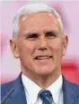  ??  ?? Mike Pence