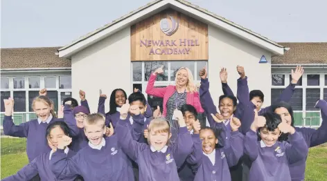  ??  ?? Newark Hill Academy which this year received a ‘good’ rating from Ofsted