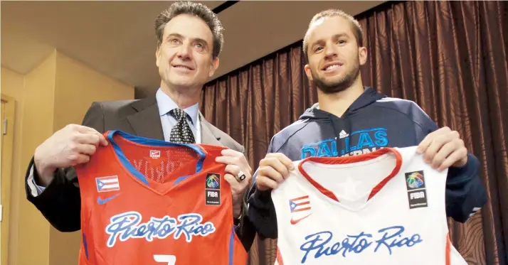 ??  ?? Puerto Rico será dirigido por Rick Pitino y nuevamente José Juan Barea será la figura central del quinteto.