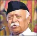  ??  ?? Mohan Bhagwat ▪