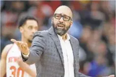  ?? AP ?? David Fizdale and Knicks finish with 17-65 record and now have to see if offseason plans will work out.