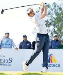  ?? CORTESÍA: GIRA DE GOLF PROFESIONA­L ?? Emilio
González logró destacar en las Bahamas