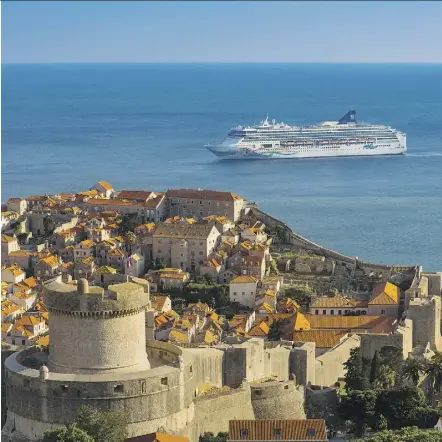  ?? NORWEGIAN CRUISE LINE ?? Norwegian Spirit sails quiet-season cruises through the Mediterran­ean this winter, and features calls on ports in Spain, Morocco and the Canary Islands.