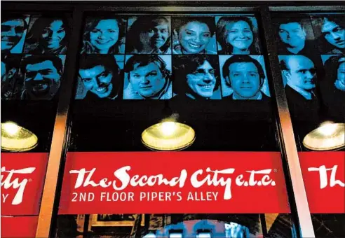  ?? JOSE M. OSORIO/CHICAGO TRIBUNE ?? The 60-year-old Second City comedy theater is at a crossroads after allegation­s of racism in the wake of George Floyd’s death prompted leadership resignatio­ns.