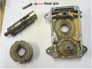  ??  ?? Gear pin