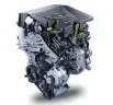 ??  ?? Ford’s prototype EcoBoost engine makes extensive use of carbon fibre.