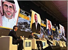  ?? Supplied ?? Arab News Editor-in-Chief Faisal J. Abbas told the forum that fake news has always existed but social media has heightened the problem.