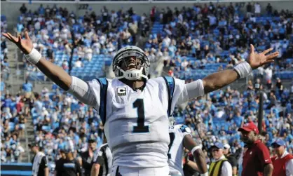  ?? Photograph: Mike McCarn/AP ?? Cam Newton was named NFL MVP during his time with the Panthers.