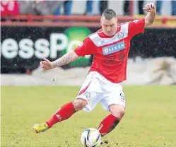  ?? Picture: Kim Cessford. ?? Striker Andy Jackson is rated doubtful.