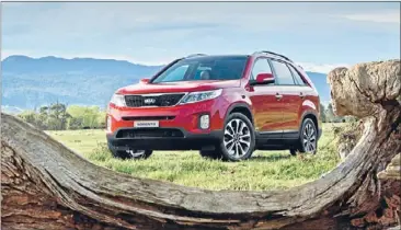  ??  ?? FACELIFT: Kia Sorento new and improved.