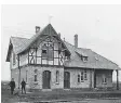  ?? FOTO: DIECKMANN ?? Das Gebäude von Haus Meer war ursprüngli­ch ein Bahnhof.
