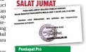  ??  ?? Surat edaran harus dipatuhi karena bertujuan baik Memberikan kesempatan kepada pengunjung warkop untuk menjalanka­n ibadah
Sebagai Kota Santri, tidak etis warganya nongkrong saat masuk waktu ibadah
Cangkruk saat salat dinilai melanggar Perda 15/2013...