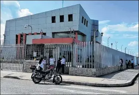  ??  ?? A la morgue de esta ciudad fue llevado el cuerpo de la persona fallecida.