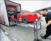  ??  ?? NASCAR called off Sunday’s race at Atlanta Motor Speedway.
AFP