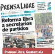  ??  ?? Prensa Libre, Guatemala 19 de octubre de 2018