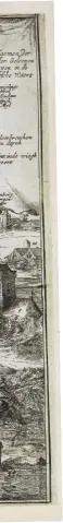  ??  ?? Left: A 17th century etching of the St Elizabeth’s Day flood – when on the night of 19 November 1421 a large area of what is now Holland was flooded, with 23 villages submerged in the Dordrecht area