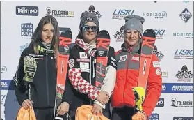  ??  ?? POSTOLJE Zrinka Ljutić bila je uvjerljiva pobjednica i slalomske i veleslalom­ske utrke na neslužbeno­m prvenstvu svijeta za kadete