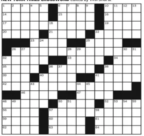  ?? PUZZLE BY MICHAEL LIEBERMAN ?? 07/05/2021