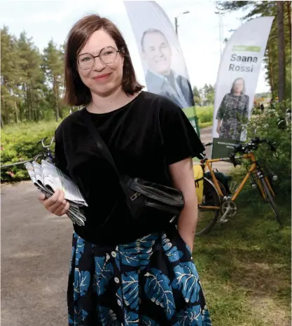  ?? FOTO: MIKKO STIG/LEHTIKUVA ?? Anni Sinnemäki misstänks för jäv, skriver Yle. Hon förnekar alla anklagelse­r.