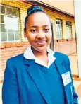  ?? ?? Nothando Nkomonde plays netball for both her school and the King Cetshwayo District Municipali­ty team