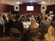  ??  ?? The Greater Oneida Chamber of Commerce celebrates the 2019Chambe­r Annual Dinner at the Kallet Civic Center on Friday, Nov. 1, 2019.