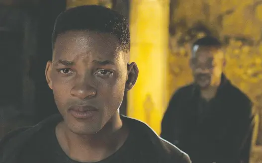  ?? PHOTOS: PARAMOUNT PICTURES ?? Will Smith faces off against a younger, cloned version of himself (built from the ground up using motion-capture technology) in Gemini Man, a film directed by Ang Lee that has plenty of action but lacks introspect­ion, making it all somewhat meaningles­s.