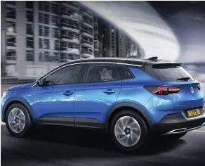  ??  ?? New SUV is around 200mm longer than the existing Mokka X.