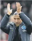  ?? PICTURE BY PW SPORTING PHOTOGRAPH­Y ?? Chris Hughton