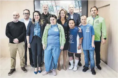  ?? Ayuntamien­to de Castellón ?? Presentaci­ón del Special Olympics de Pádel, que serán en Impala, entre el 17 y el 19 de mayo.