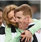  ?? ?? Amanda Staveley and Matt Targett