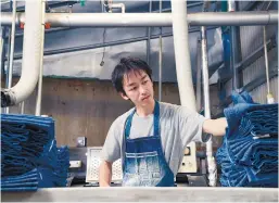  ??  ?? Factory or warehouse jobs are the least stressful, according to a survey of workers in Japan.