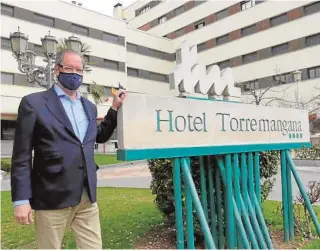  ?? ABC ?? José Manzuel Abascal Roiz, actual director del hotel Torremanga­na