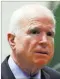  ??  ?? Sen. John Mccain R-ariz.