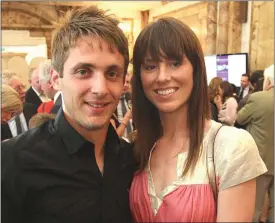  ??  ?? Kevin with his wife Jenny when he became a Wexford Ambassador in 2011.