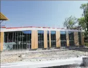  ?? (Photo Patrice Lapoirie) ?? Le collège Arnaud-Beltrame, encore en chantier, ouvrira à la rentrée de septembre.