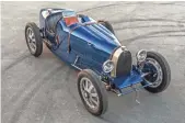  ?? DREW PHILLIPS FOR PUR SANG ?? Another company, Pur Sang of southern California, builds replicas of the Bugatti Type 35 racer.
