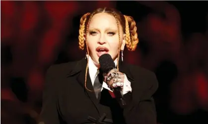  ?? Madonna at the 2023 Grammys. Photograph: Christophe­r Polk/Variety/Getty Images ??