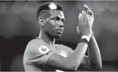  ??  ?? Pogba, un élément important dans l’effectif de Manchester United