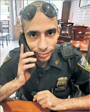  ??  ?? TRAGEDY: Johnny Rios, 35, shot himself Tuesday in the Yonkers home he shared with his wife-to-be and her two children, law-enforcemen­t sources said.