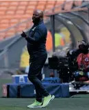  ?? BackpagePi­x ?? MAMELODI Sundowns coach Manqoba Mngqithi. |
SYDNEY MAHLANGU