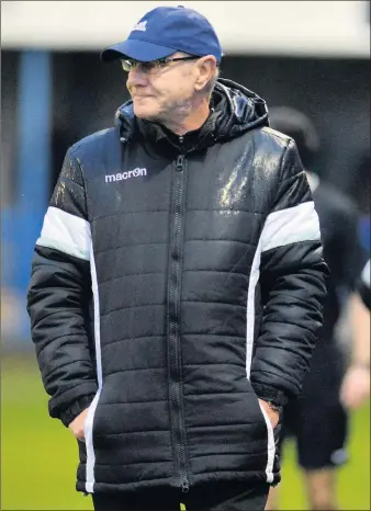  ??  ?? Leek Town manager Neil Baker was delighted with his team’s win over Radcliffe FC.