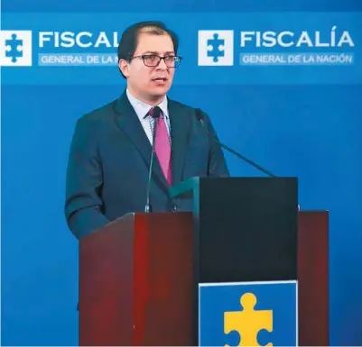 ?? / Agencia EFE ?? Un fallo a favor de Francisco Barbosa confirmó que los períodos de los fiscales son personales.