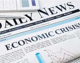  ?? /123RF/mearicon ?? Turning up again: Share price graphs and measures of demand are heading south, but people will start consuming again and the economy and most companies will recover.