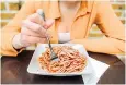  ??  ?? Food for thought: pasta, thought to be fattening, may actually be good for you