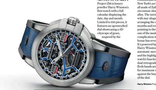  ?? ?? Harry Winston Project Z16