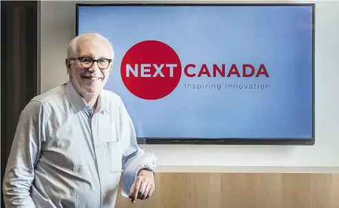  ?? PETER J. THOMPSON / FINANCIAL POST ?? NEXT Canada CEO Sheldon Levy has turned his eyes on kick-starting innovation in Canada’s health-care system and in artificial intelligen­ce. Levy founded the DMZ tech incubator during his tenure leading Ryerson University.