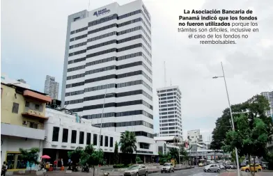  ??  ?? shuttersto­ck
La Asociación Bancaria de Panamá indicó que los fondos no fueron utilizados porque los trámites son difíciles, inclusive en el caso de los fondos no reembolsab­les.